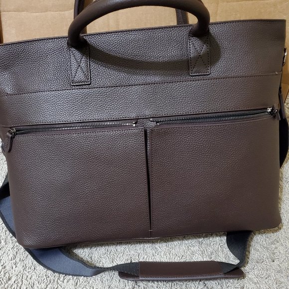 Mark and Graham Leather Breifcase Bag